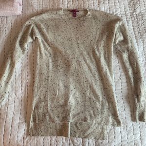 Aqua cashmere sweater